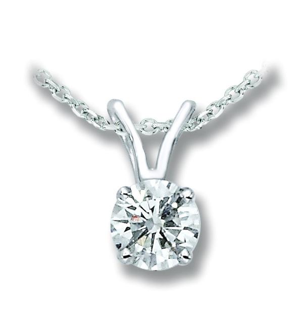 View SOLITAIRE PENDANT ROUND